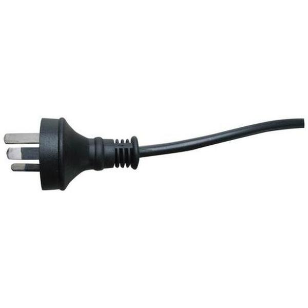Flex And Plug 240V 2M - Black, Ideal Electrical Catalogue Electrical Appliances Power Leads Power Cord - Construction Supplies Australia