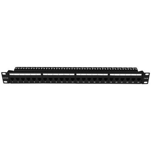 24 Port Patch Panel Cat6A UTP, Ideal Electrical Catalogue Data Communications Copper Patch Panel Copper Twisted Pair - Construction Supplies Australia