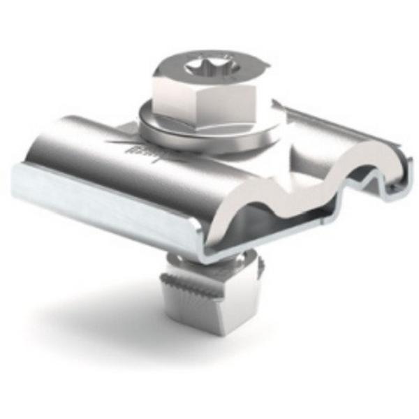 SCHLETTER EARTHING CLAMP, Ideal Electrical Catalogue Energy Management Solar Mounting Systems Solar Rail Mounting Components - Construction Supplies Australia