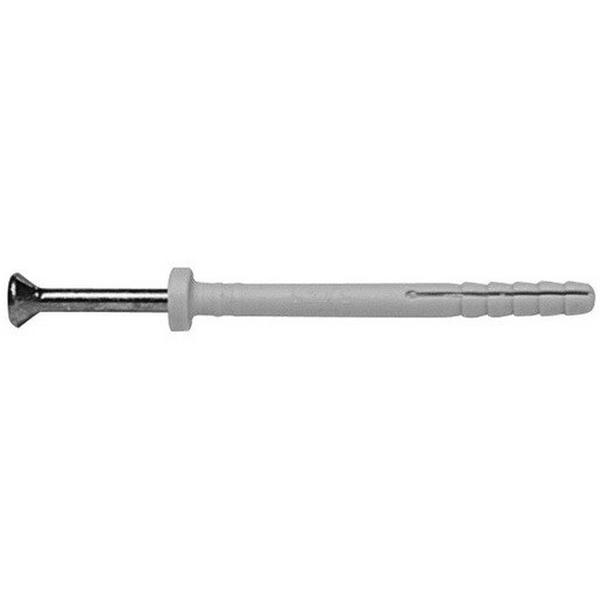 Nylon Anchor 5 X 33mm Installation Hole 5mm [200], Ideal Electrical Catalogue Hardware Nuts Bolts Hammer Set Anchor - Construction Supplies Australia