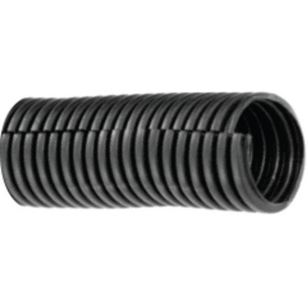 25mm Black Split Corrugated Conduit 25M, Ideal Electrical Catalogue Cable Management Conduit Corrugated Corrugated Conduit - Construction Supplies Australia