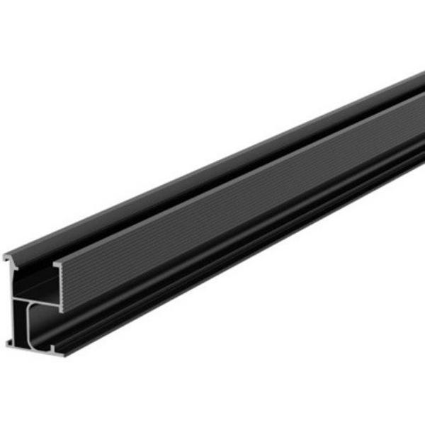 Pvezrack Solarroof, Elite Rail Length 4600 Mm, Black Anodized, Ideal Electrical Catalogue Energy Management Solar Mounting Systems Solar Mounting Rail - Construction Supplies Australia