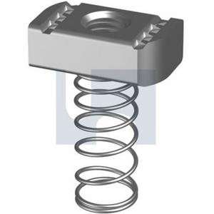 HDG STRUT NUT LONG SPRING: M10