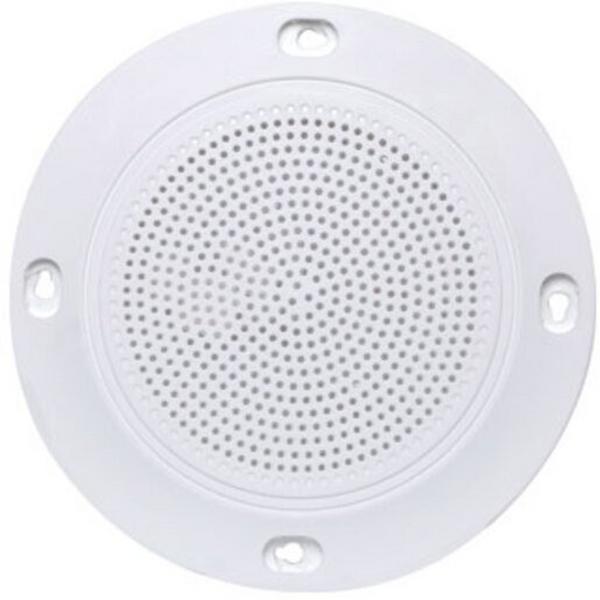 100mm White Slim Ceiling Speaker Grille, Ideal Electrical Catalogue Av Security Detection Tv Audio Video Loudspeaker - Construction Supplies Australia