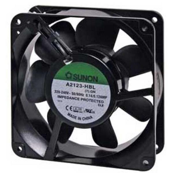 Cooling Fan 120mm 22W 240VAC Ball Bearing, Ideal Electrical Catalogue Industrial Accessories Equipment Ventilator - Construction Supplies Australia