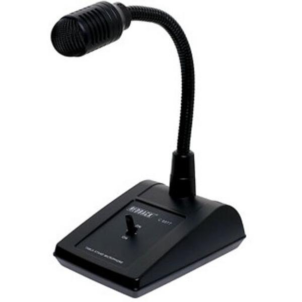 Paging Desk Microphone 3 Pin XLR, Ideal Electrical Catalogue Av Security Detection Tv Audio Video Microphone - Construction Supplies Australia