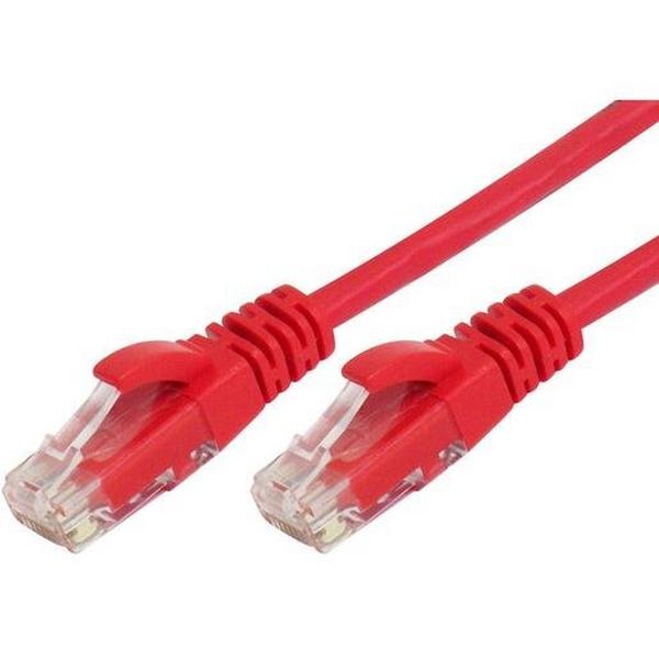 Patch Lead Cat6 Patch Lead 0.5M Red, Ideal Electrical Catalogue Data Communications Copper Patch Cord Copper Twisted Pair - Construction Supplies Australia
