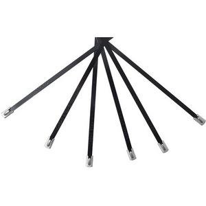 CABLE TIE STAINLESS STEEL 316 STANDARD COAT 300X4.6MM