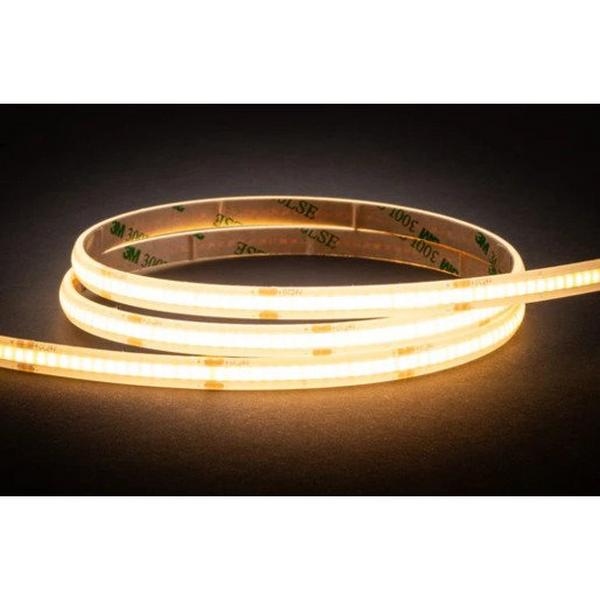 5M Cob LED Strip Kit 5W/M IP54 3000K /W Dimmable Driver, Ideal Electrical Catalogue Light Fittings Led Strip Light Ribbon Hose Strip - Construction Supplies Australia