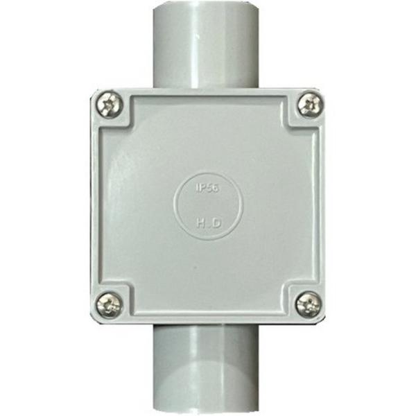 32mm 2 Way Adaptable Box 77 X 77 X 54, Ideal Electrical Catalogue Industrial Enclosures Adaptable Boxes - Construction Supplies Australia