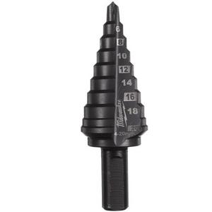 COBALT ALCRN STEP DRILL BIT 4-20MM