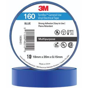TEMFLEX 160 BLUE TAPE 18MM X 20M