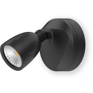 SPOTLIGHT SECURITY LED 9W IP65 BLACK SINGLE HAWK