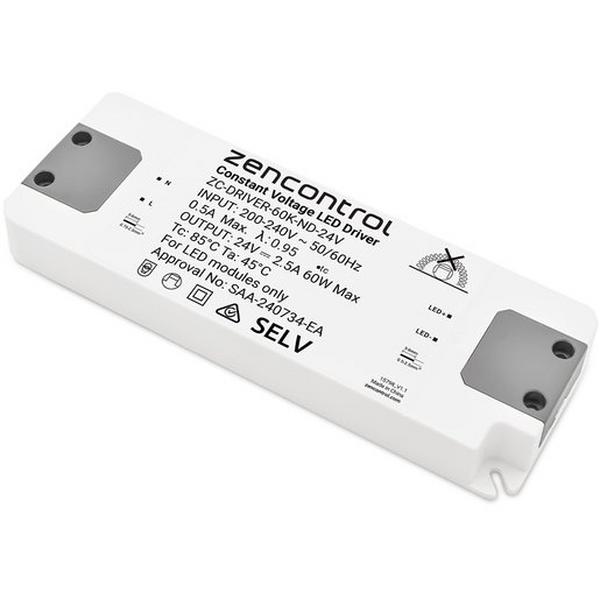 Driver LED 60Wmax Fixed Output Constant Voltage, Ideal Electrical Catalogue Light Fittings Control Gear Led Driver - Construction Supplies Australia