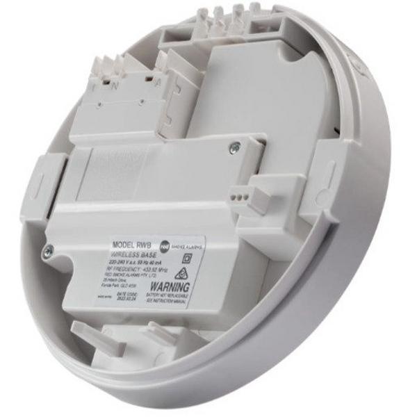 Smoke Alarm Wireless Mounting Base For R240 And R240Rc, Ideal Electrical Catalogue Av Security Detection Fire Gas Alarm Detection Fire Detector - Construction Supplies Australia