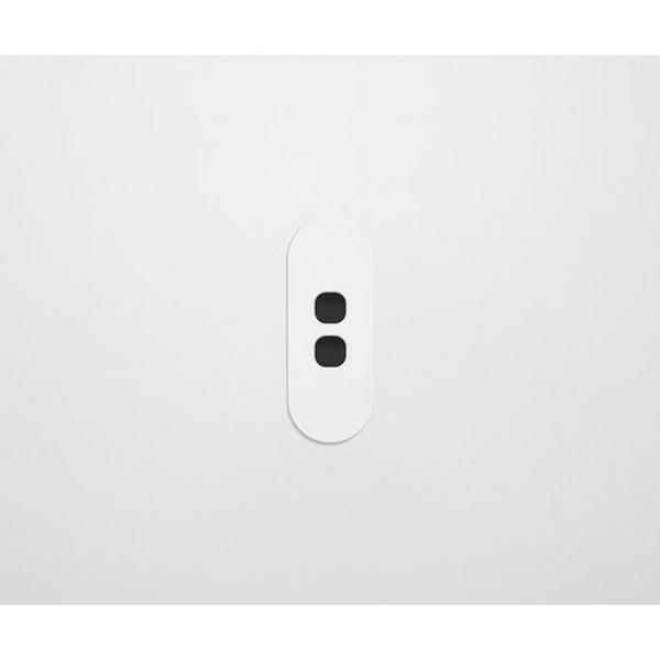 2 Gang Switch Grid And Faceplate Clipsal Shape, Ideal Electrical Catalogue Switches Plugs Sockets Switches Grid Cover Plate - Construction Supplies Australia