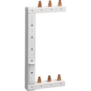 BUSBAR 3P VERTICAL LEFT 2 ROW 125MM 63A