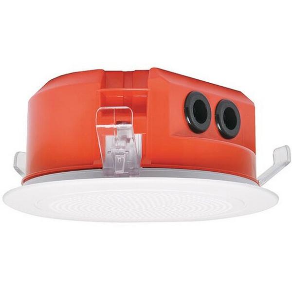 Ceiling Speaker White Grille 100mm 100V 5W Ewis, Ideal Electrical Catalogue Av Security Detection Tv Audio Video Loudspeaker - Construction Supplies Australia