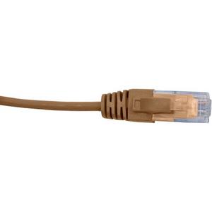 PATCH LEAD CAT6 28AWG SLIM 0.5M ORANGE