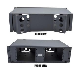3RU SLIDING ENCL FOR 8 PANELS/96 FIBRE
