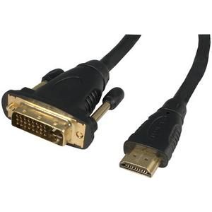 CABLE HDMI MALE TO DVI MALE 2M