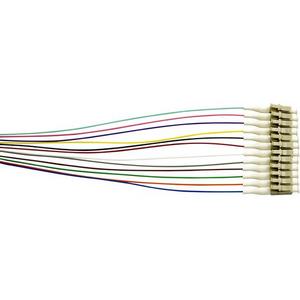 LC OM4 50UM PIGTAILS - 900UM 2M C12PK