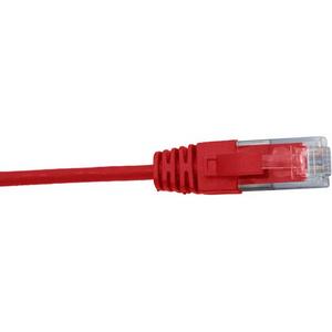 PATCH LEAD CAT6 28AWG SLIM 1M RED