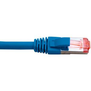 PATCH LEAD CAT 6A SHIELDED 1M BLUE