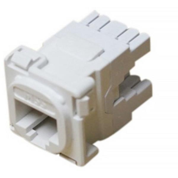 Cat6 UTP Clipsal Outlet White Bag 10, Ideal Electrical Catalogue Data Communications Copper Modular Connector - Construction Supplies Australia