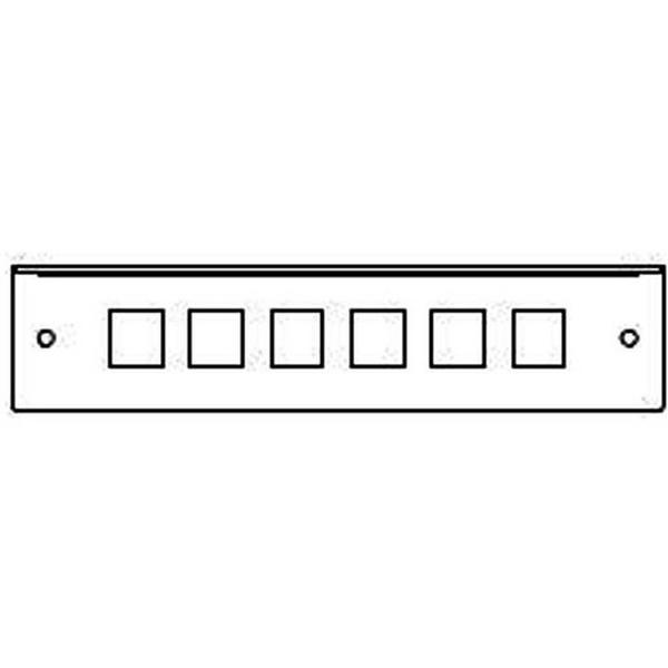 Adaptor Plate 6Xlcd Pink For Muto Large, Ideal Electrical Catalogue Data Communications Fibre Patch Panel Fibre Optic - Construction Supplies Australia