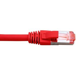 PATCH LEAD CAT 6A SHIELDED 2M RED
