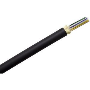 24F INDOOR/OUTDOOR RISER CABLE SM BLACK