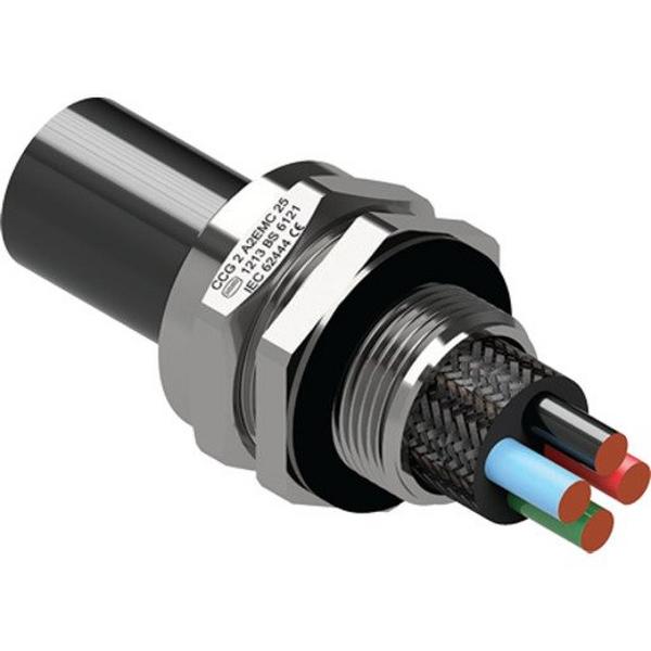 Compression Gland A2 Emc 4S-40s 22.0-31.5 For Braided Cable, Ideal Electrical Catalogue Cable Management Protective Hose Accessories Cable Gland - Construction Supplies Australia