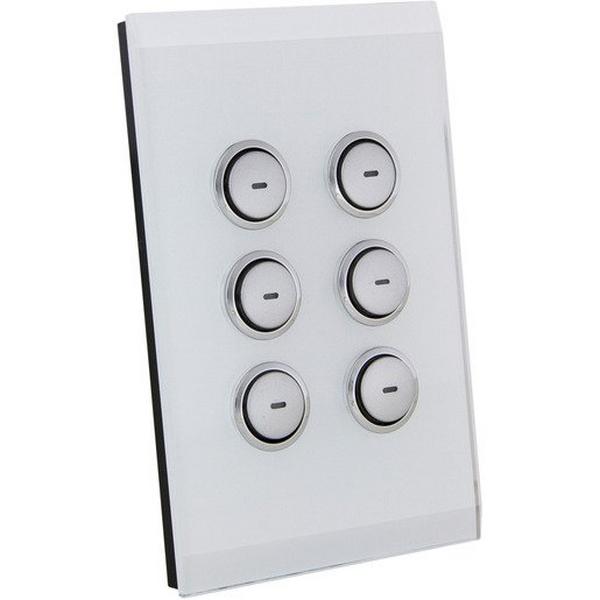 C-Bus Key Input Saturn A Series 6 Key Pw, Ideal Electrical Catalogue Industrial Bus System Touch Sensor For Bus System - Construction Supplies Australia
