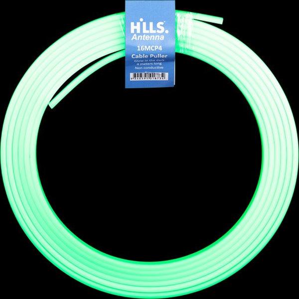 Hills Antenna 16Mcp4 Glow In The Dark Cable Puller - 4 Meter, Ideal Electrical Catalogue Tools Instrumentation Cable Pulling Cable Pulling System - Construction Supplies Australia