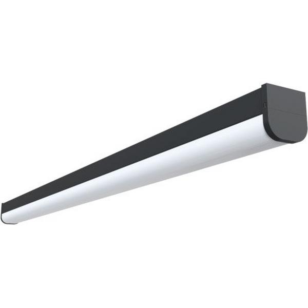 Batten 40W Vista Evo LED 3CCT P/s 1200mm Em Black, Ideal Electrical Catalogue Light Fittings Emergency Exit Emergency Luminaire - Construction Supplies Australia