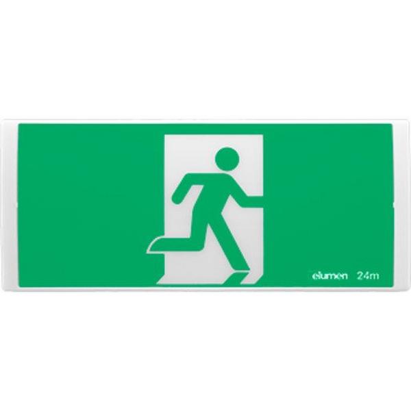 Emergency Exit Wide Box Wall Mounted Wanda, Ideal Electrical Catalogue Light Fittings Emergency Exit Emergency Luminaire - Construction Supplies Australia