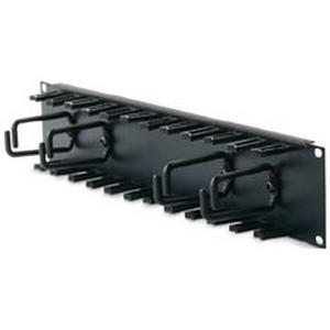 HORIZONTAL CABLE ORGANIZER 2U W/CABLE FINGERS