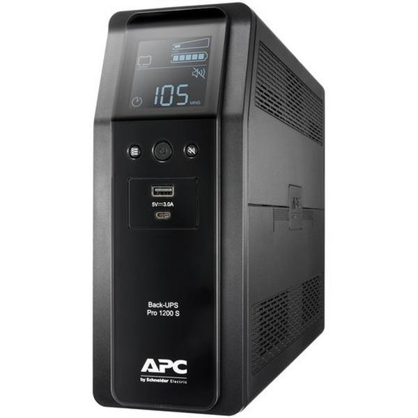Back UPS Pro Br1.2Kva Sinewave8 Outlets Avr LCd Interface, Ideal Electrical Catalogue Data Communications Ups Ups - Construction Supplies Australia