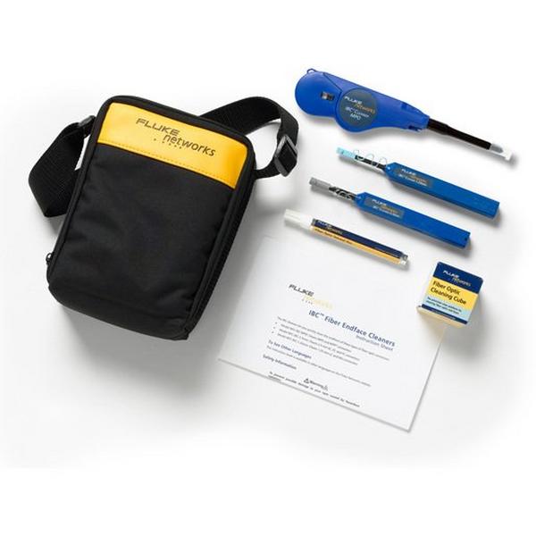 Enhanced Fiber Optic Cleaning Kit With One-Click Cleaners, Ideal Electrical Catalogue Data Communications Network Products Accessories Spare Parts For Optic Fibre Technology - Construction Supplies Australia