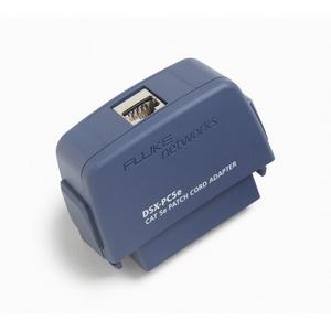 SINGLE CAT 5E ADAPTER WITH SHIELDED CAT 5E PATCH CORD JACK INSTALLED