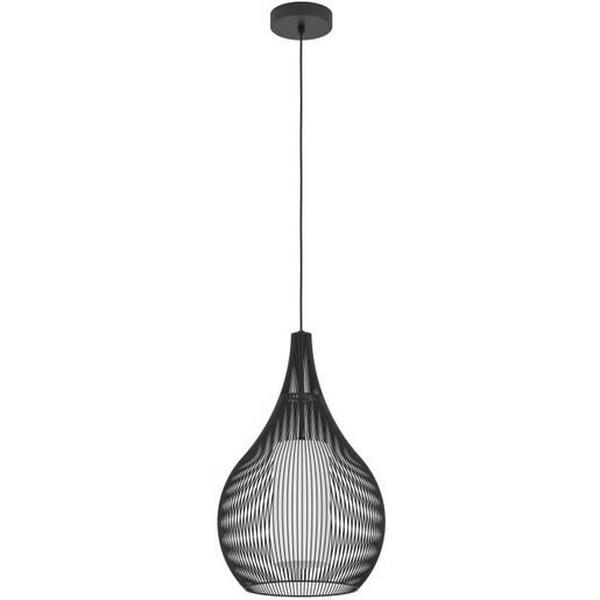 Pendant E27 1Lt 40W Black Large Razoni, Ideal Electrical Catalogue Light Fittings Pendant Luminaire Pendant Luminaire - Construction Supplies Australia