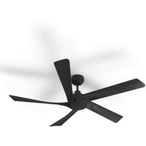 CEILING FAN DC 54"/1370MM 34W 5 BLD BLK MAROUBRA