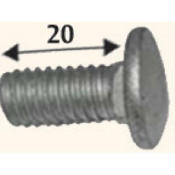 Splice Bolt M10 Hot Dipped Galvanised, Ideal Electrical Catalogue Cable Management Cable Support Accessories Spare Parts For Cable Carrying System - Construction Supplies Australia