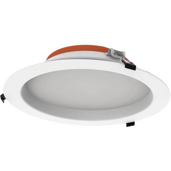 Downlight Commercial 30/40W 240mm Tri Dim White, Ideal Electrical Catalogue Light Fittings Downlight Downlight Spot Floodlight - Construction Supplies Australia