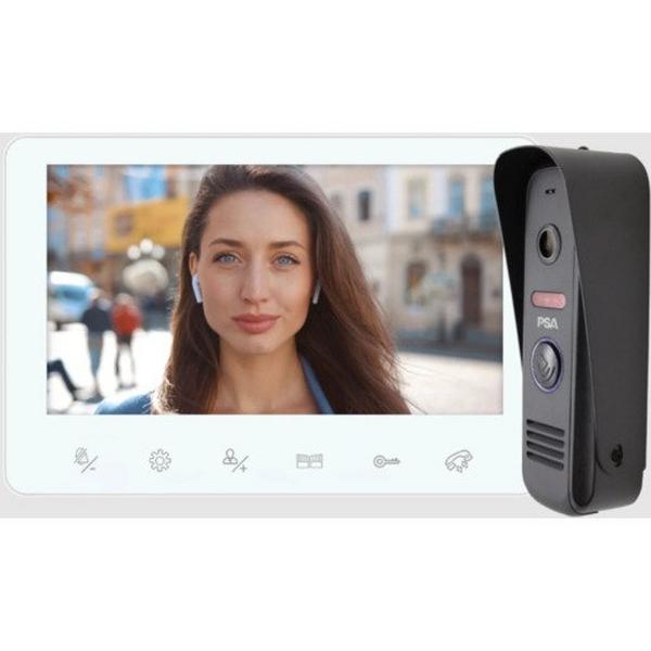 Intercom Kit With Surface Door Station And 7" Monitor, Ideal Electrical Catalogue Av Security Detection Doorbell Entry Control Intercom - Construction Supplies Australia