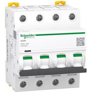 ACTI9 IC60L 4P C 63A MCB