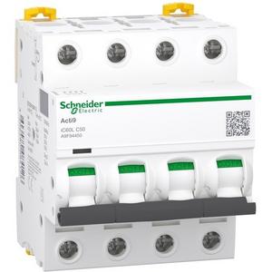ACTI9 IC60L 4P C 50A MCB