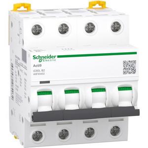 ACTI9 IC60L 4P B 2A MCB