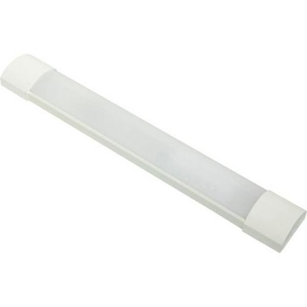 Batten LED 10/20W Tri Colour IP20 600mm White Baron2, Ideal Electrical Catalogue Light Fittings Batten Batten Luminaire - Construction Supplies Australia
